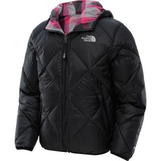 THE NORTH FACE Girls Reversible Moondoggy Jacket   Size Small, Tnf Black