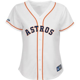 Majestic Athletic Houston Astros Jose Altuve Womens Replica Home Jersey   Size