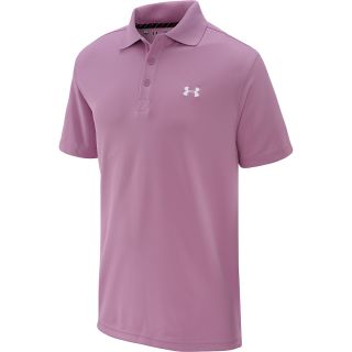 UNDER ARMOUR Mens Fade Solid 3.0 Piqu� Polo   Size Medium, Jellyfish/white
