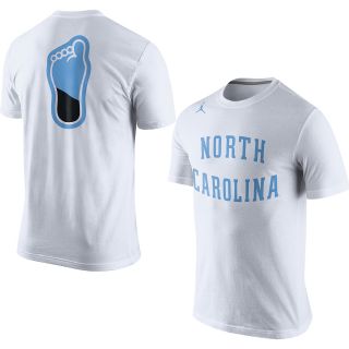 NIKE Mens North Carolina Tar Heels Dri FIT Hyper Elite Short Sleeve T Shirt  