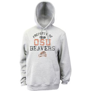 Classic Mens Oregon State Beavers Hooded Sweatshirt   Oxford   Size Small,