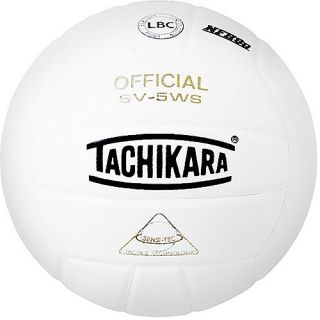 Tachikara Indoor Composite Volleyball, White (SV5WS)