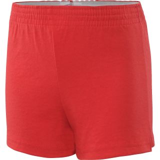 SOFFE Girls Cheer Shorts   Size Large, Red