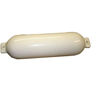 Taylor Made Hull Guard Inflatable Vinyl Fender 5.5 in x 20 in, White (1301022)