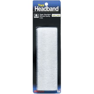 Unique Headband 2 ply White (HB 1)