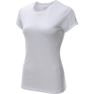 ASICS Womens Core Short Sleeve T Shirt   Size Small, White