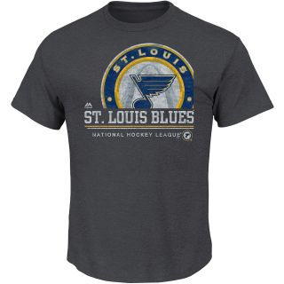 MAJESTIC ATHLETIC Youth St. Louis Blues Alternate Flip Pass Short Sleeve T 