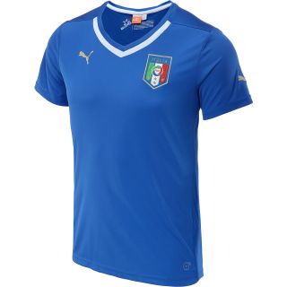 PUMA Womens Italy 2014 Home Replica Soccer Jersey   Size Medium, Blue