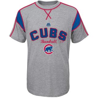 MAJESTIC ATHLETIC Youth Chicago Cubs Short Stop Short Sleeve T Shirt   Size