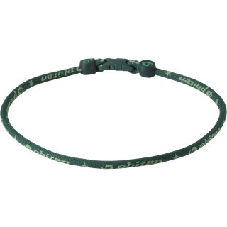 PHITEN Titanium Necklace   Star   Size 22, Dk.green