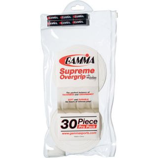 Gamma Supreme Overgrip 30 Piece Resealable Pro Pack (090852100850)