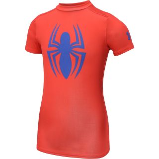 UNDER ARMOUR Boys Alter Ego Spider Man Fitted Baselayer Top   Size XS/Extra