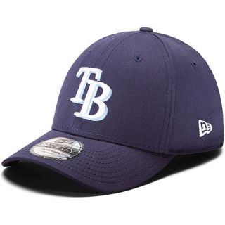 NEW ERA Youth Tampa Bay Rays Tie Breaker 39THIRTY Structured Stretch Fit Cap  