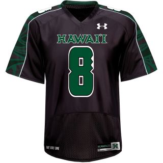 UNDER ARMOUR Youth Hawaii Rainbow Warriors Game Replica Football Jersey   Size