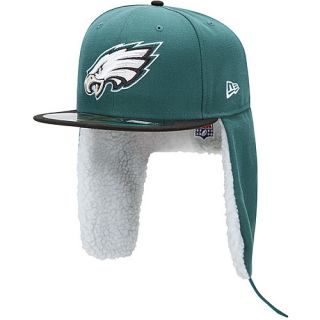 NEW ERA Mens Philadelphia Eagles On Field Dog Ear 59FIFTY Fitted Cap   Size 7.