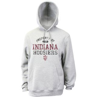 Classic Mens Indiana Hoosiers Hooded Sweatshirt   Oxford   Size Small,
