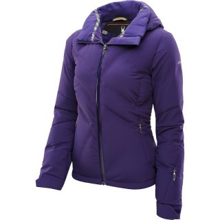 SPYDER Womens Breakout Down Jacket   Size 10, Regal Purple