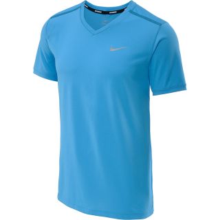 NIKE Mens Tailwind Short Sleeve Running T Shirt   Size Medium, Vivid