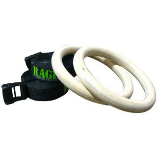 Rage Wood Ring Set (10 Straps, Quick Release, FIG Spec Wood rings) (CF RN501)