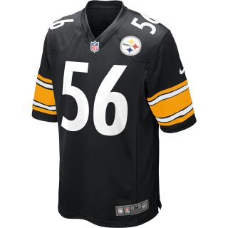 NIKE Mens Pittsburgh Steelers LaMarr Woodley Game Team Color Jersey   Size