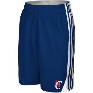 adidas Mens Los Angeles Clippers Full Color Logo Basketball Shorts   Size