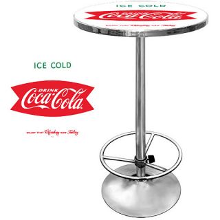 Trademark Global Vintage Coca Cola Pub Table   Ice Cold Design (COKE 2000 V8 S)