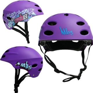 Atom Logos Skateboard Helmet   Size L/xl, Purple (27204)