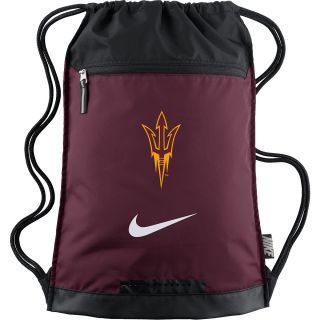 NIKE Arizona State Sun Devils Training Drawsting Backpack, Maroon