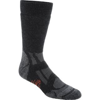 SMART WOOL Adult Outdoor Sport Crew Socks   Size Large, Charcoal