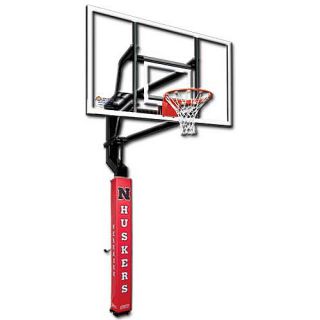 Goalsetter Nebraska Cornhuskers Basketball Pole Pad, Black (PC824NEB1)