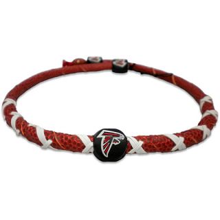 Gamewear Atlanta Falcons Classic Spiral Genuine Football Leather Necklace