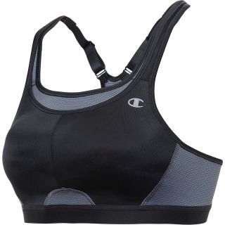 CHAMPION Womens All Out Support Wireless Sports Bra   Size 36d, Black
