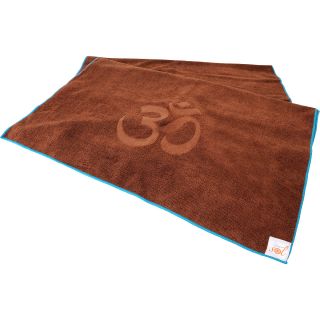 GAIAM Sol Om Thirsty Yoga Towel, Chai