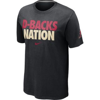 NIKE Mens Arizona Diamondbacks D Backs Nation Local Short Sleeve T Shirt 12  