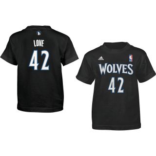 adidas Youth Minnesota Timberwolves Kevin Love Game Time Name And Number Short 