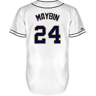 Majestic Athletic San Diego Padres Cameron Maybin Replica Home Jersey   Size