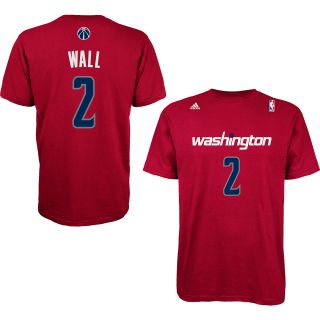 adidas Mens Washington Wizards John Wall Replica Player Name And Number Short 