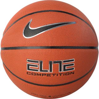 NIKE Mens Elite Competition 8 Panel Basketball   Size 7, Amber