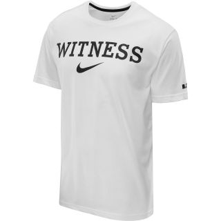 NIKE Mens LeBron Dri FIT Witness Short Sleeve Basketball T Shirt   Size Large,