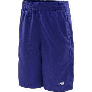 NEW BALANCE Boys Vibrant Basketball Shorts   Size Small, Purple
