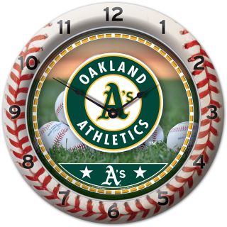 WINCRAFT Oakland Athletics Game Time Wall Clock