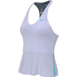 NIKE Womens Premier Maria Tennis Tank   Size Medium, Violet/blue