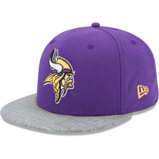 NEW ERA Mens Minnesota Vikings On Stage Draft 59FIFTY Fitted Cap   Size 7.75,