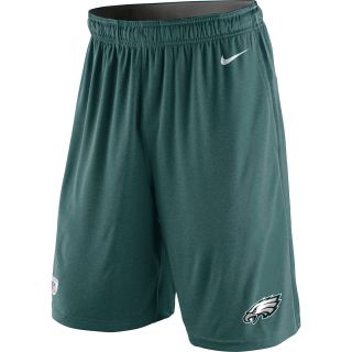 NIKE Mens Philadelphia Eagles Dri FIT Fly Shorts   Size 2xl, Teal/white
