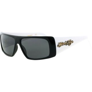 BlackFlys Fly Straight Sunglasses, Black/white (KOSTRAIGHT/BLKW)