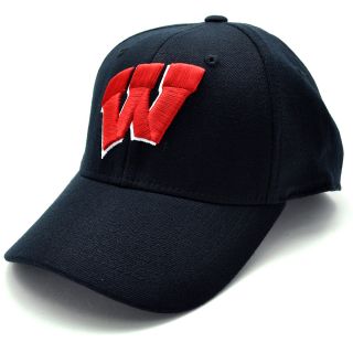 Top of the World Premium Collection Wisconsin Badgers One Fit Hat   Size 1 fit