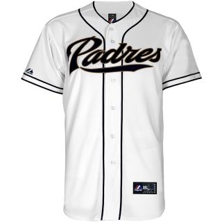 Majestic Athletic San Diego Padres Blank Replica Home Jersey   Size Medium,