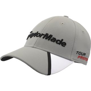 TAYLORMADE Mens Tour Split Adjustable Golf Cap, Grey/white/blue