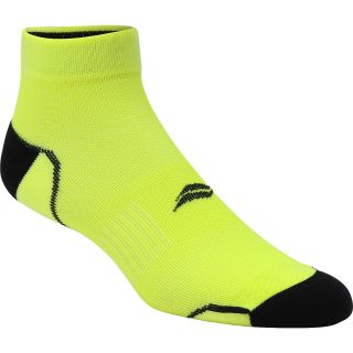 SOF SOLE Fit Performance Running Low Cut Socks   Size Medium, Yellow/black