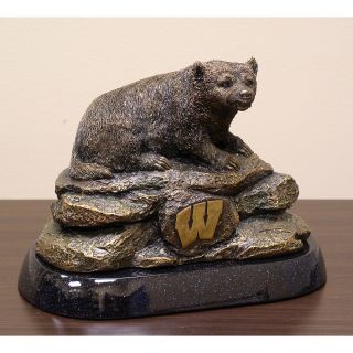Wild Sports Alabama Wisconsin Badgers Tim Wolfe Sculpture (TWSC WISC)